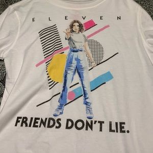 stranger things shirt